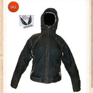 MONIX FAIRA WOMENS SNOWBOARD JACKET 10K BLACK JK14